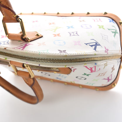 Louis Vuitton Monogram Multicolor Alma White 10 of 12