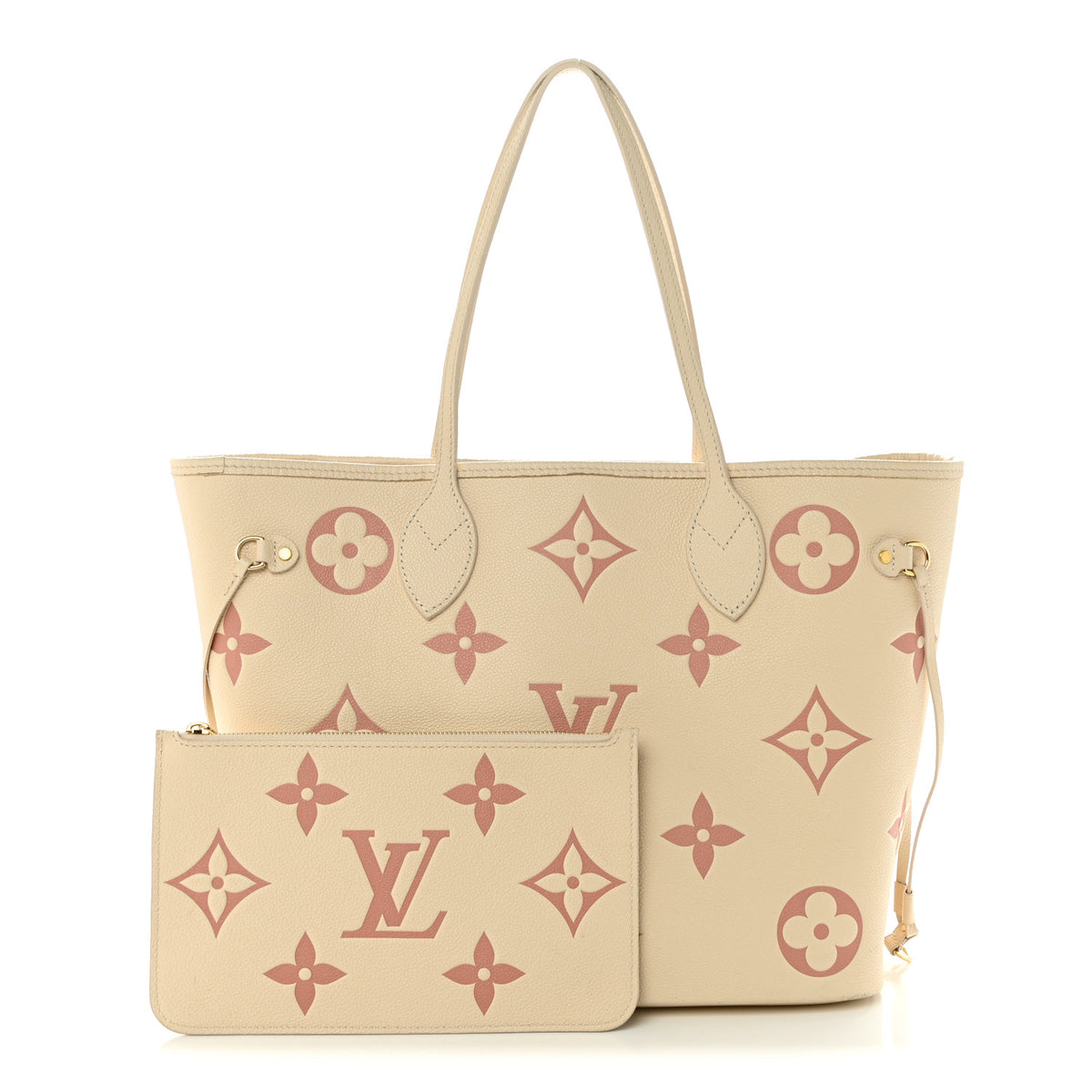 Empreinte Monogram Giant Neverfull MM   Creme Rose Trianon