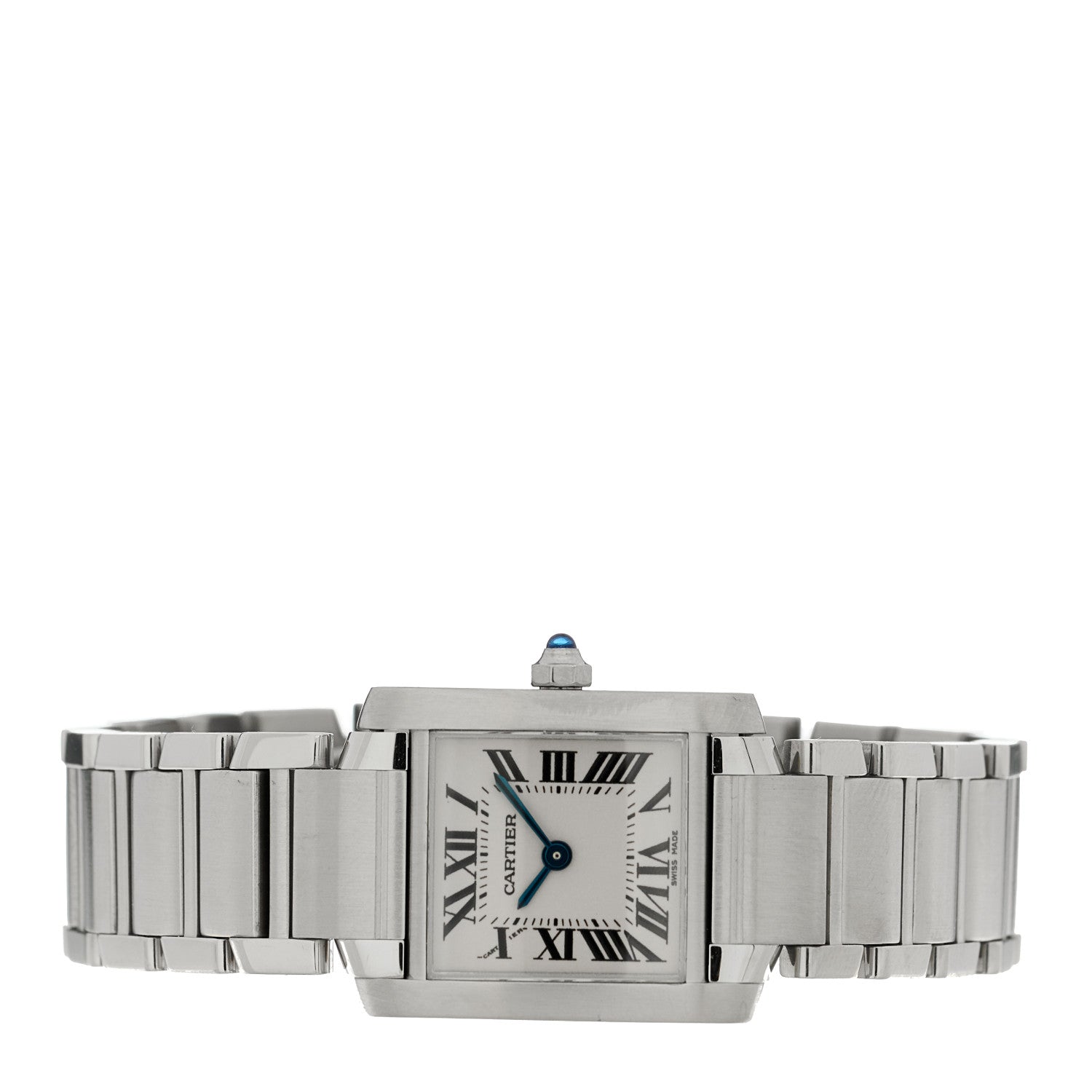 Cartier Stainless Steel 20mm Tank Francaise Quartz Watch 2 of 4
