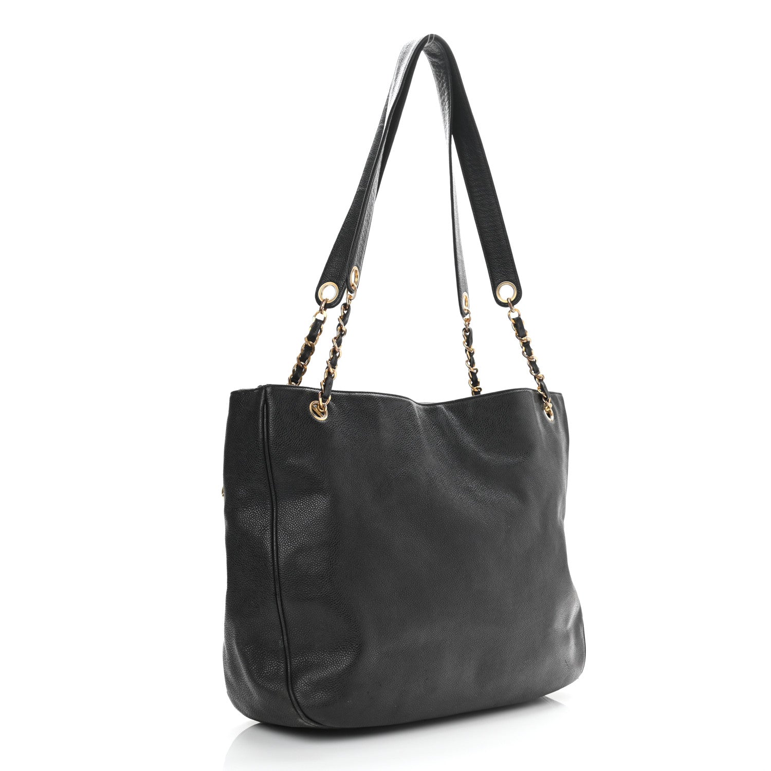 Chanel Caviar CC Shoulder Bag Black 3 of 16
