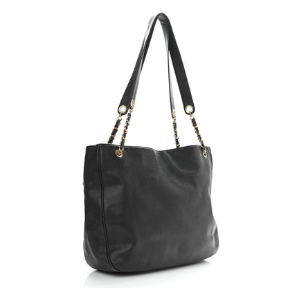 Chanel Caviar CC Shoulder Bag Black 3 of 16