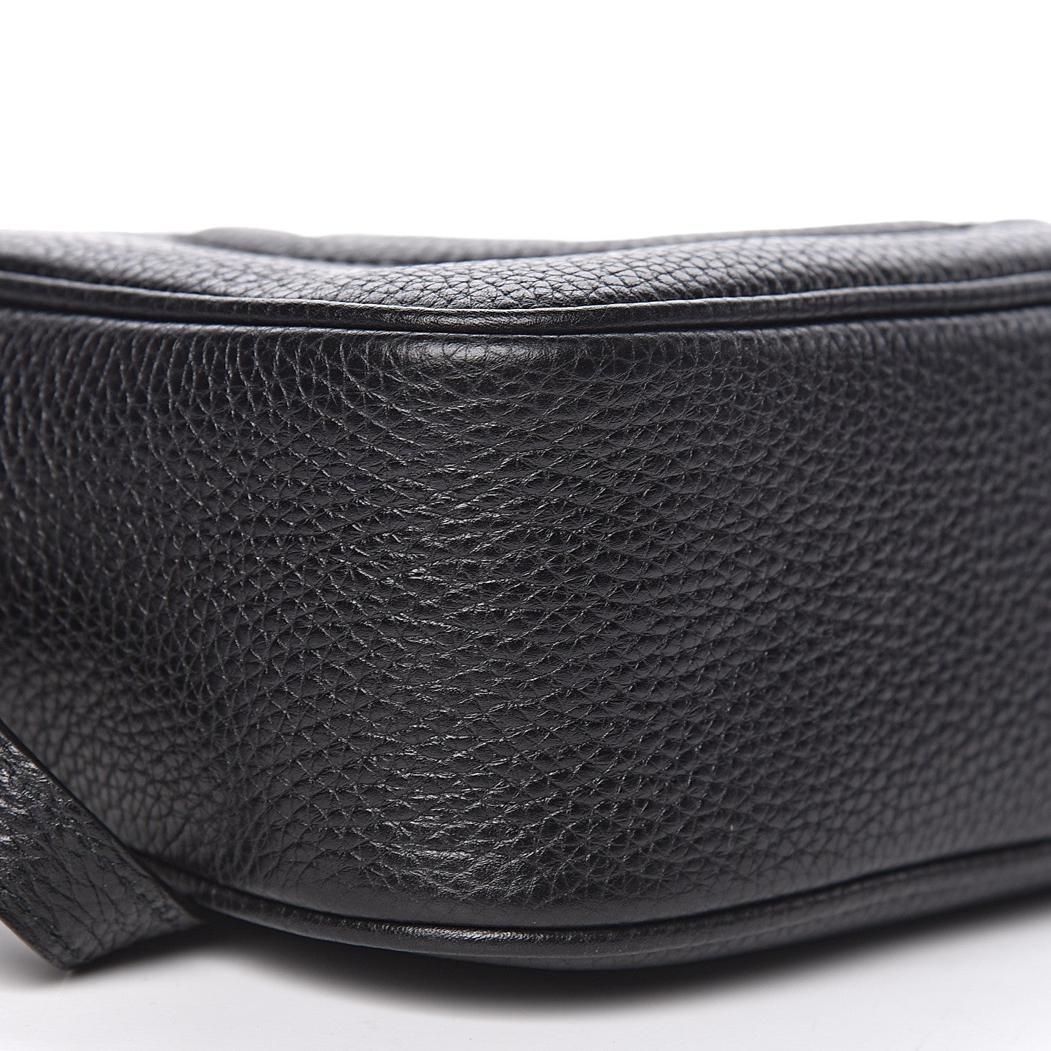 Gucci Pebbled Calfskin Small Soho Disco Bag Black 9 of 10