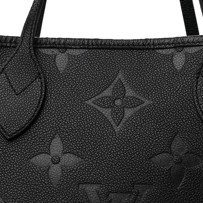 Louis Vuitton Empreinte Monogram Giant Neverfull MM Black 7 of 12