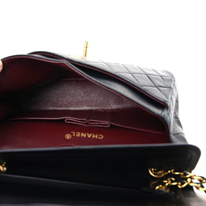 Chanel Lambskin Quilted Small Double Flap Black 8 of 19