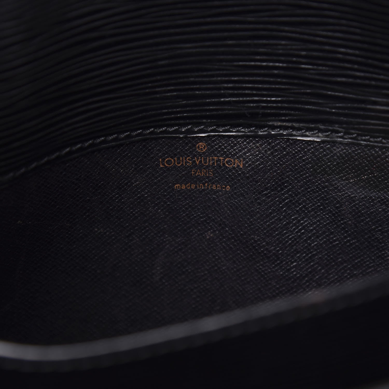 Louis Vuitton Epi Cartouchiere 22 Black 6 of 15