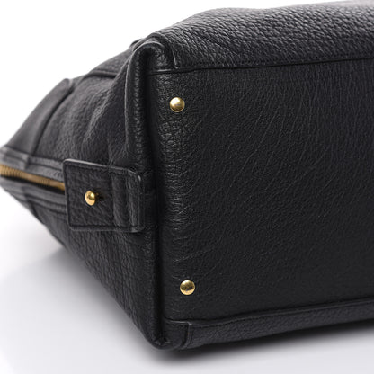 Chloe Grained Calfskin Brooke Satchel Black 7 of 10