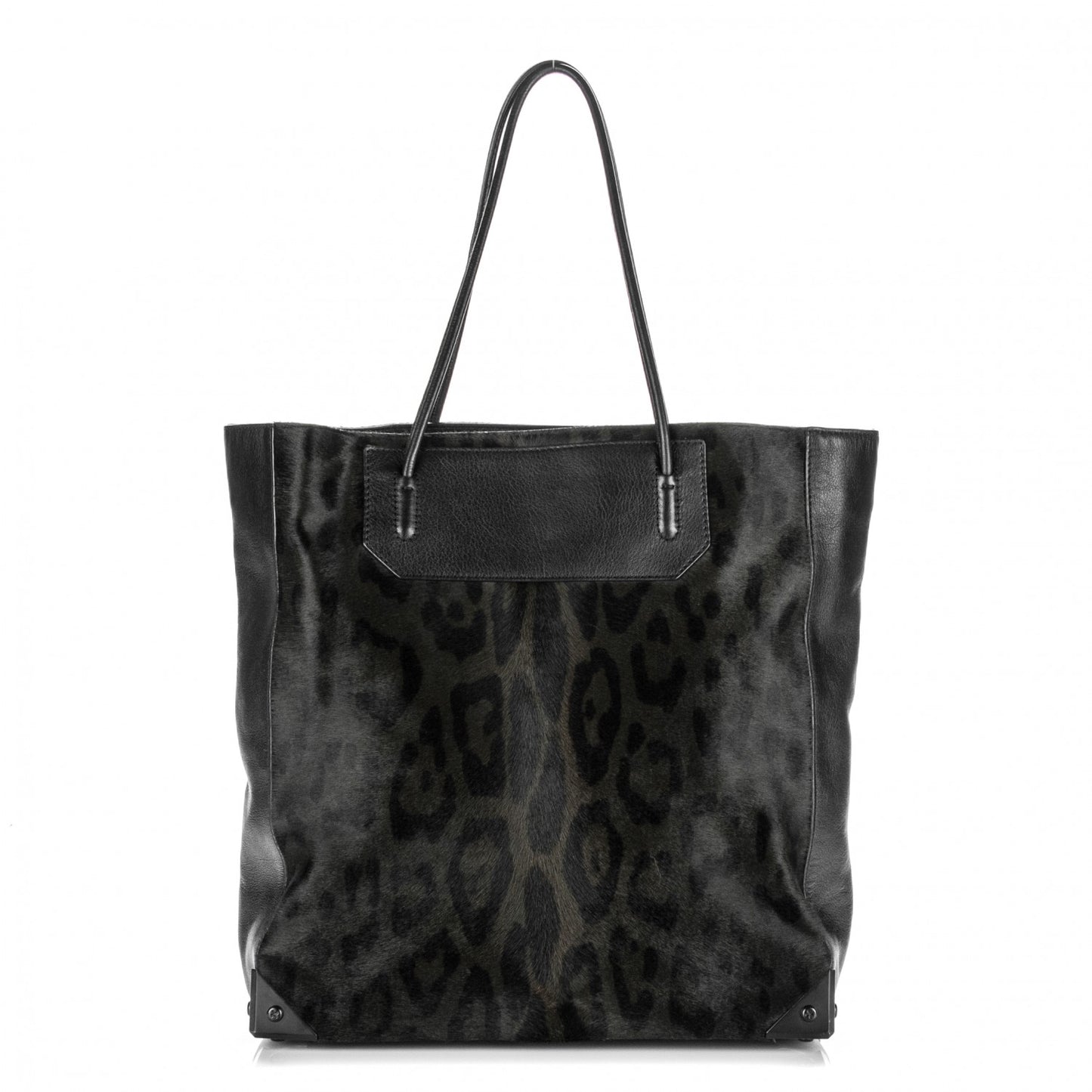 Calf Hair Prisma Tote Soil