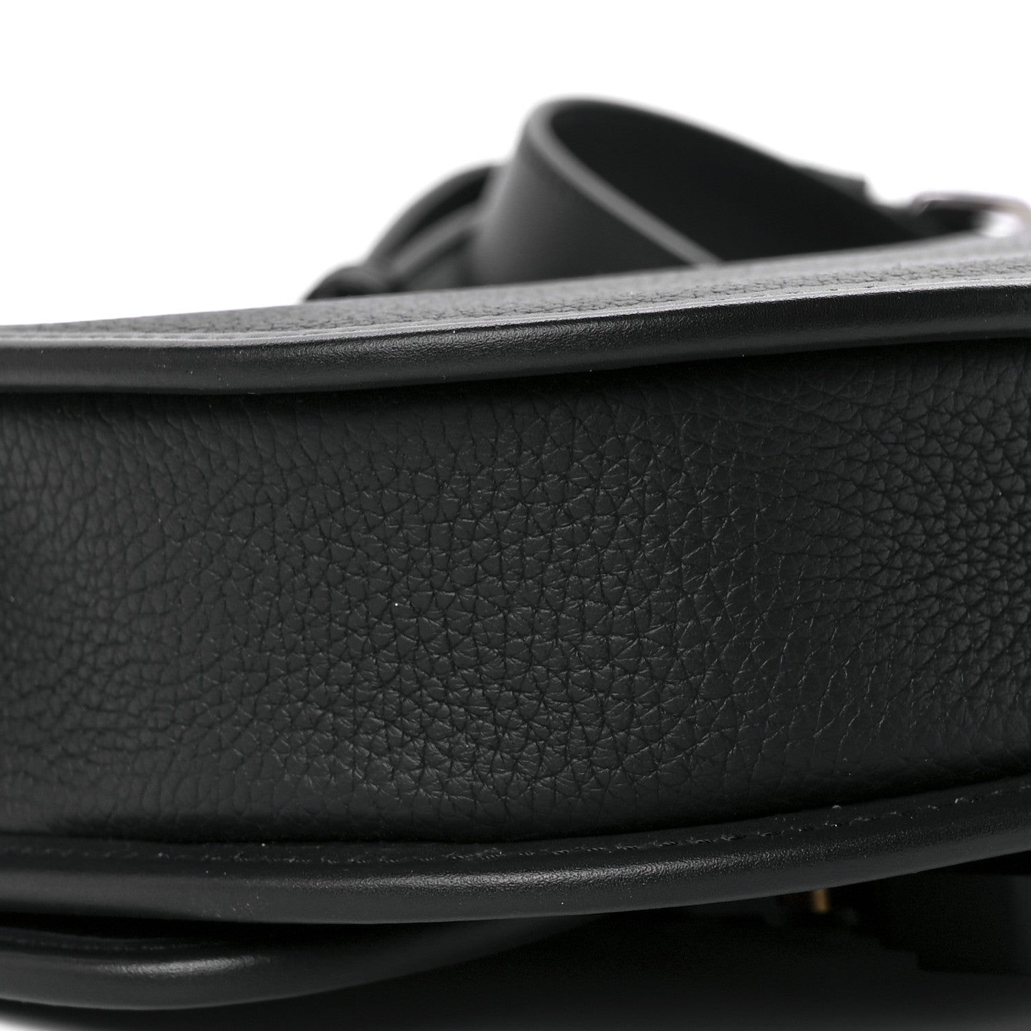Christian Dior Grained Calfskin Mini Gallop Bag With Strap Black 9 of 10