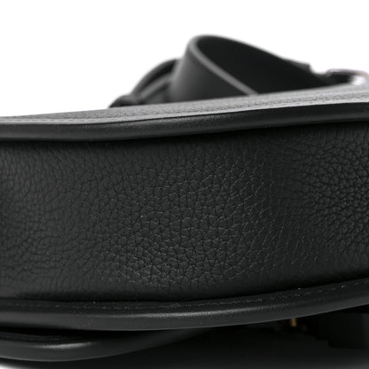 Christian Dior Grained Calfskin Mini Gallop Bag With Strap Black 9 of 10