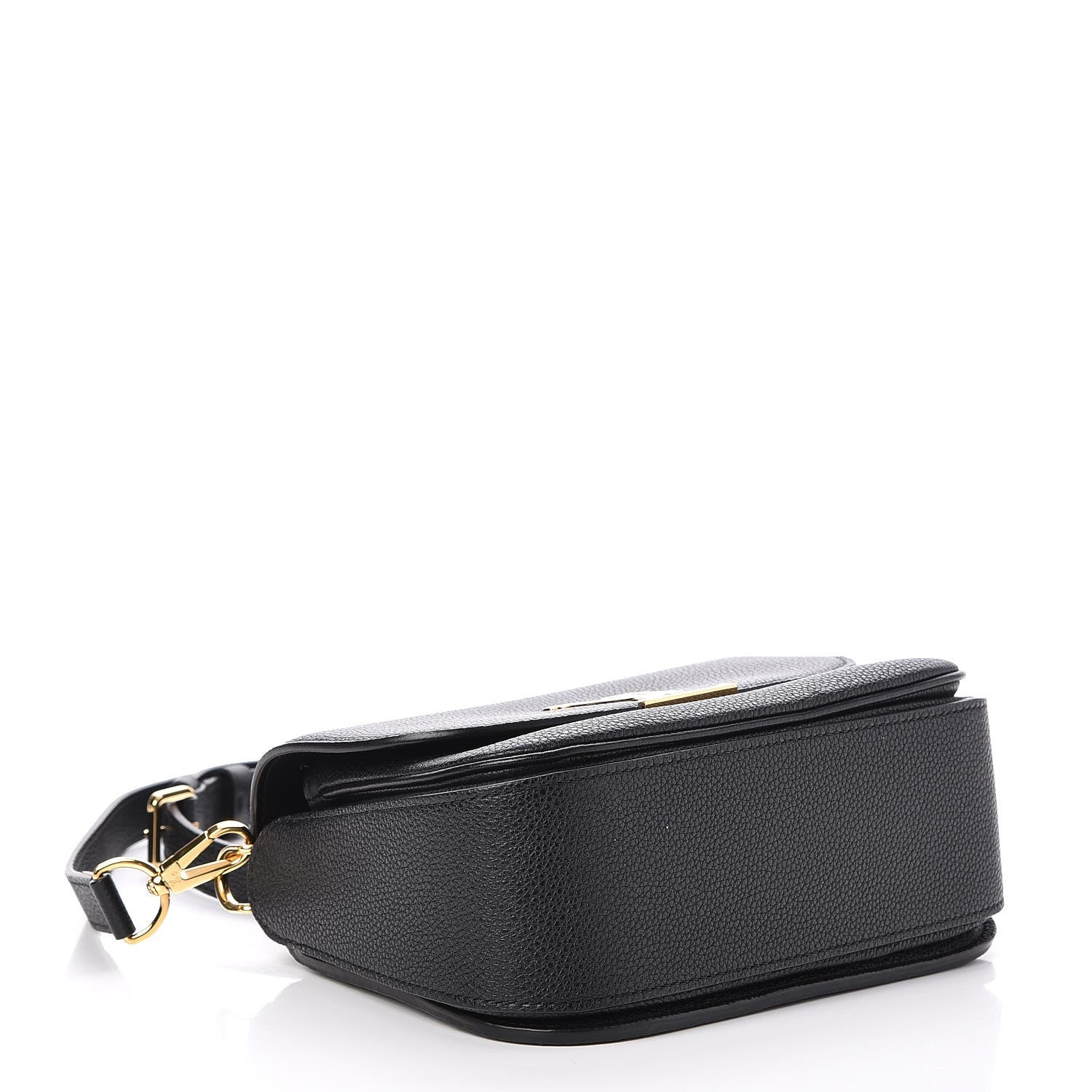Louis Vuitton Grained Calfskin Vivienne NM Black 4 of 7