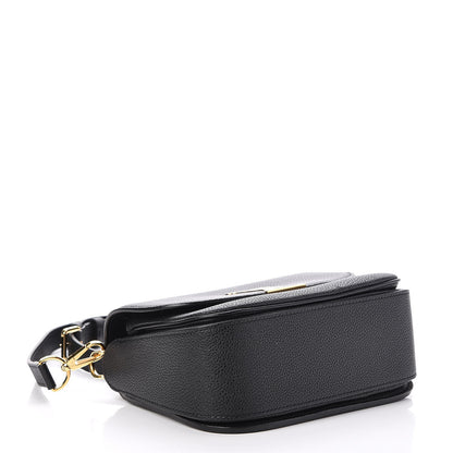 Louis Vuitton Grained Calfskin Vivienne NM Black 4 of 7