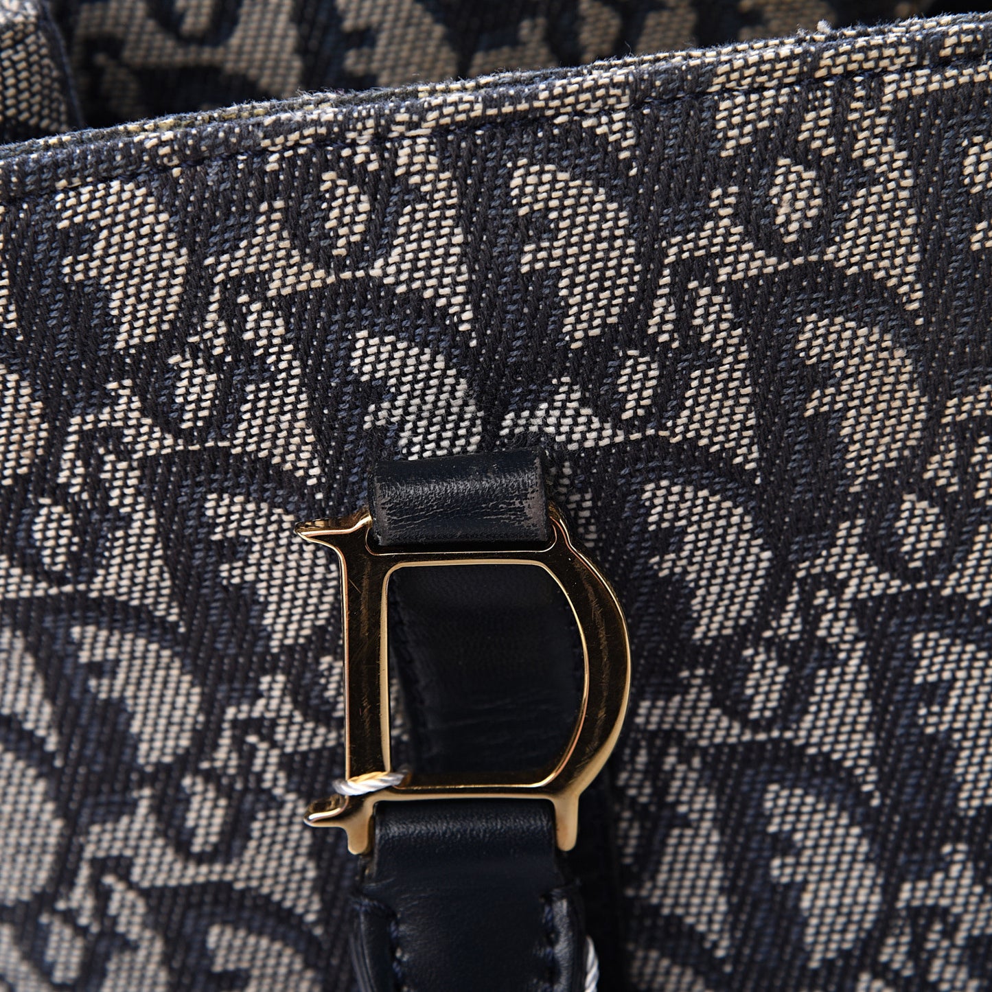 Monogram Tote Blue