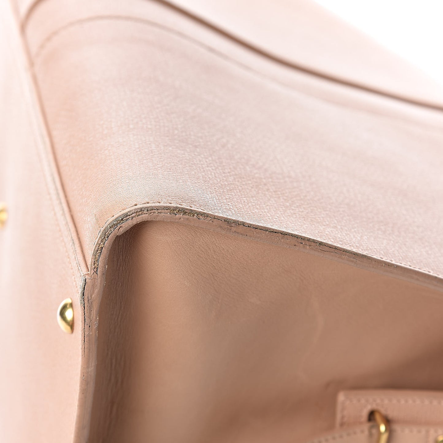Textured Calfskin Large Cabas ChYc Beige