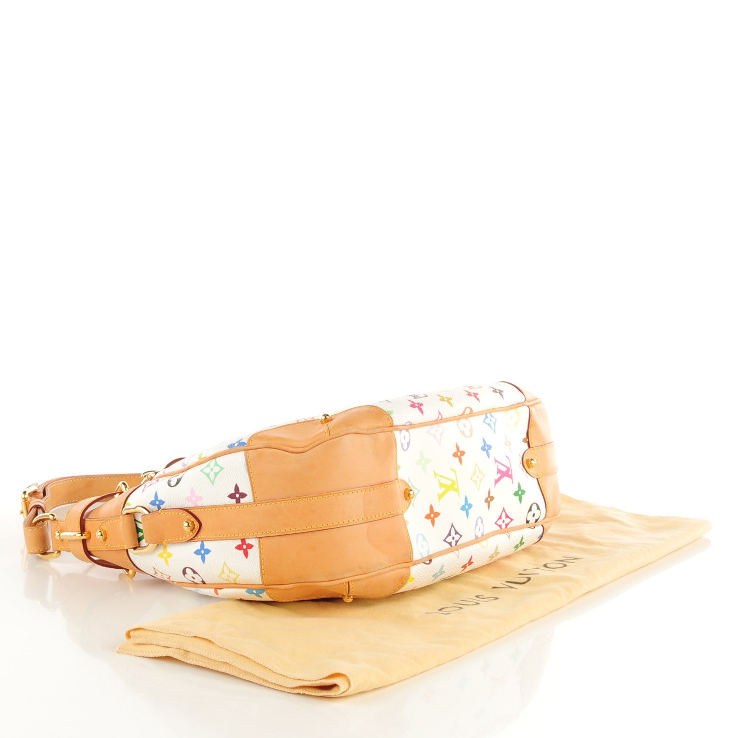 Louis Vuitton Monogram Multicolor Greta White 4 of 7
