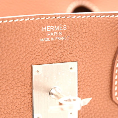 Hermes Togo Birkin 30 Gold 6 of 11