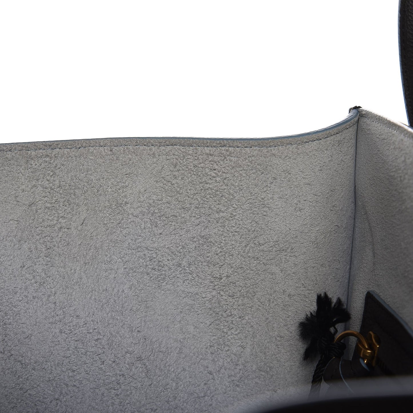 Baby Grained Calfskin Medium Phantom Luggage Anthracite