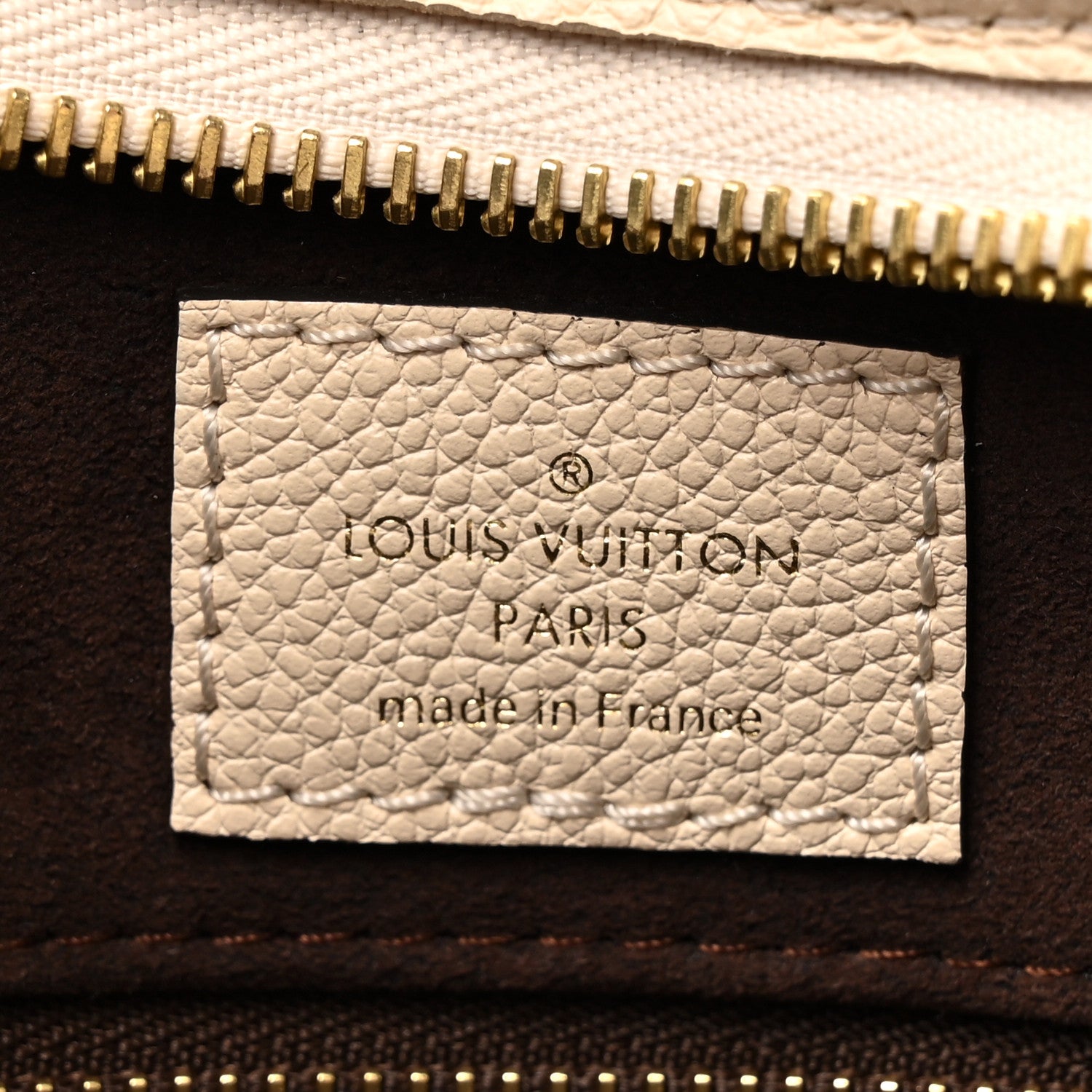 Louis Vuitton Empreinte Carryall PM Creme 8 of 13