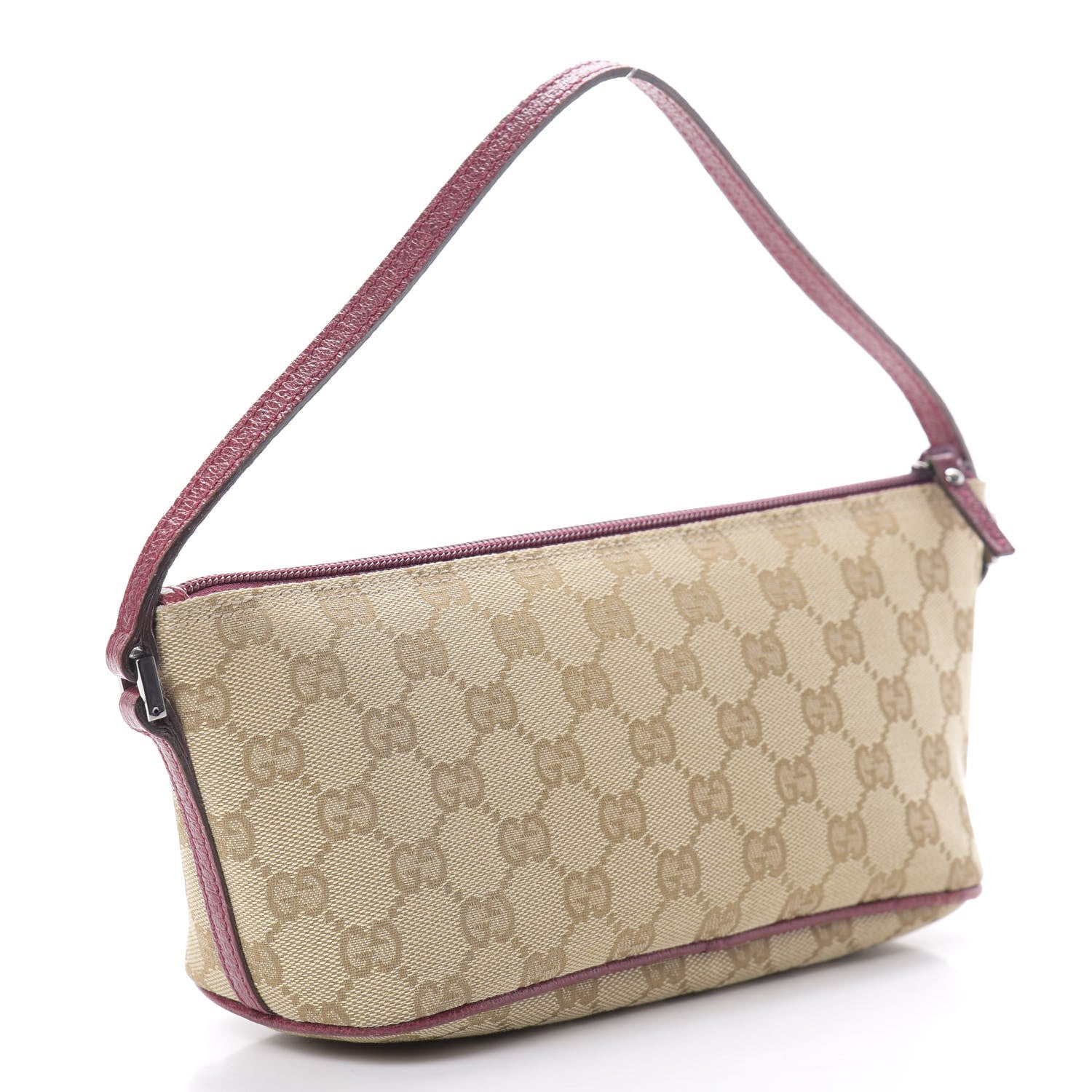 Gucci Monogram Boat Pochette Red 3 of 14