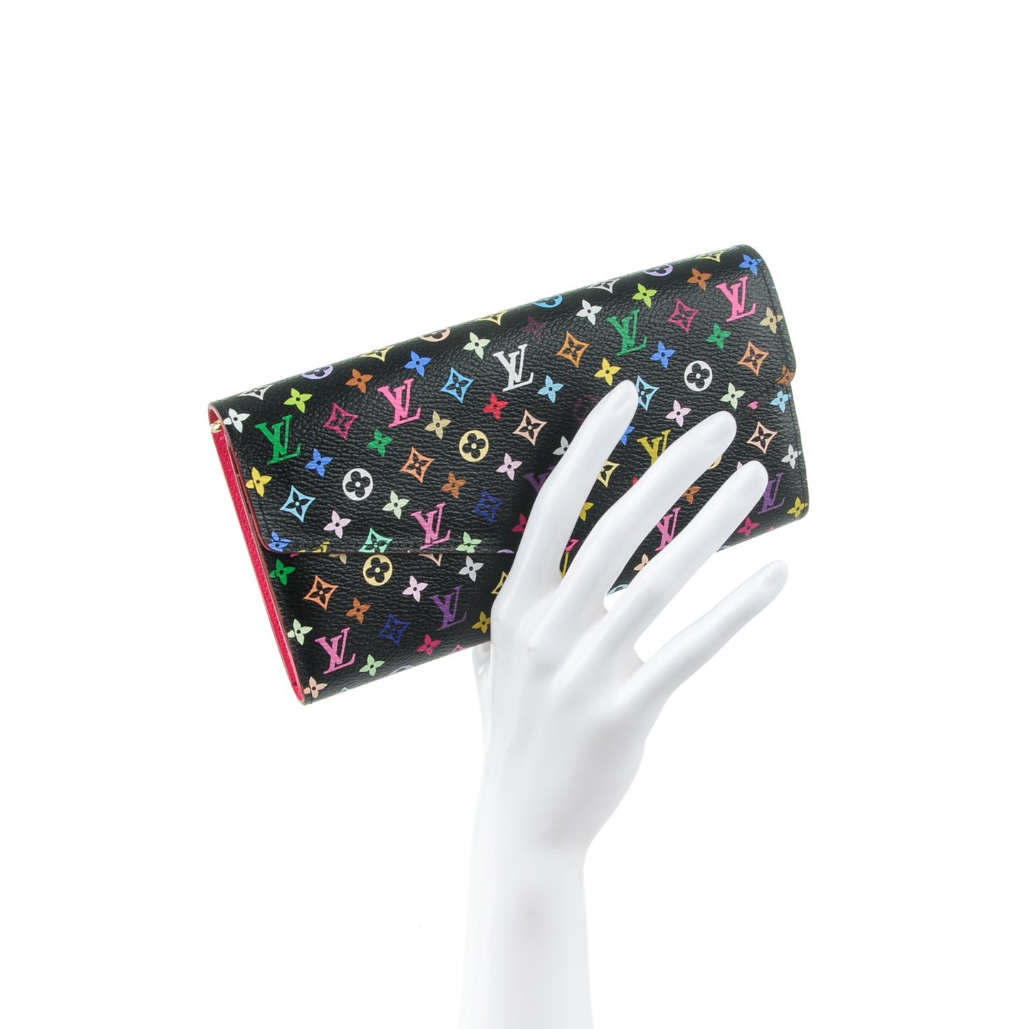 Monogram Multicolor Sarah Wallet NM Black Grenade