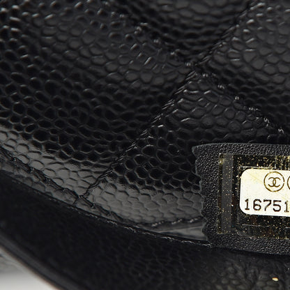 Chanel Caviar Quilted XL Grand Shopping Tote GST Black 7 of 10