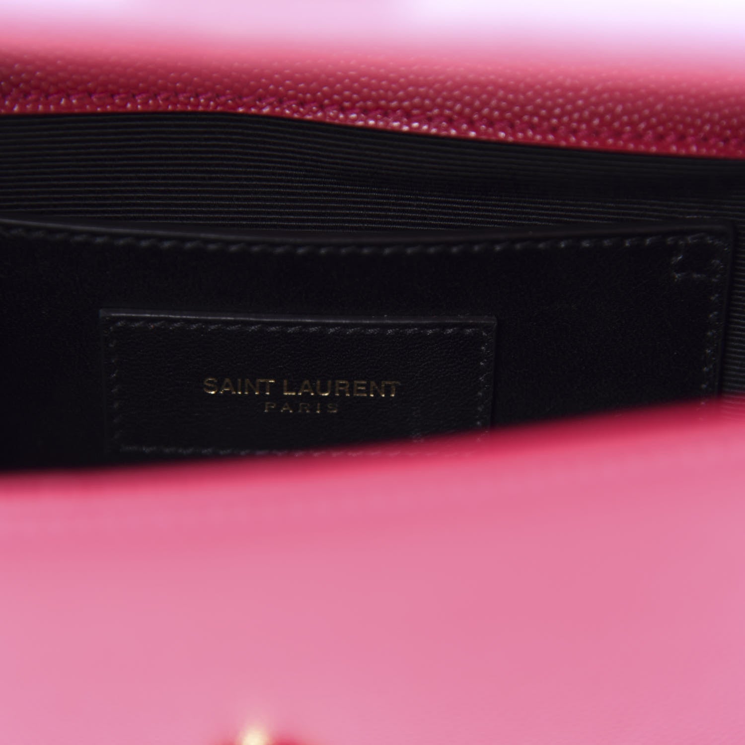 Saint Laurent Grain De Poudre Small Monogram Kate Satchel Bubblegum 9 of 11