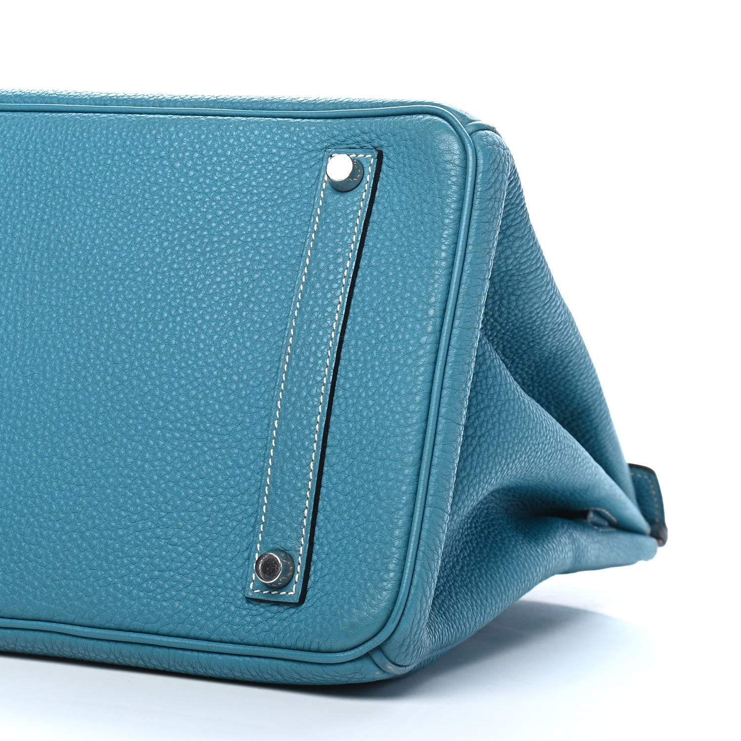 Hermes Togo Birkin 35 Blue Jean 9 of 9