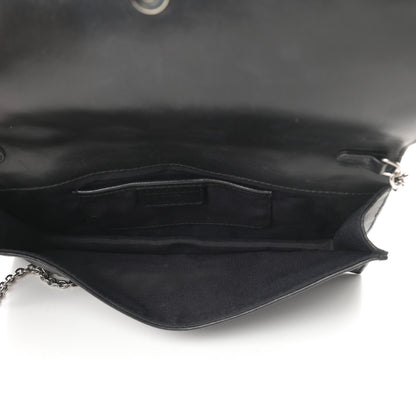 Christian Dior Lambskin Cannage Lady Dior Convertible Clutch Black 5 of 14