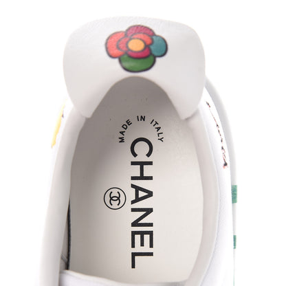 Chanel x Pharrell Williams Calfskin Womens Sneakers 40 White 7 of 12