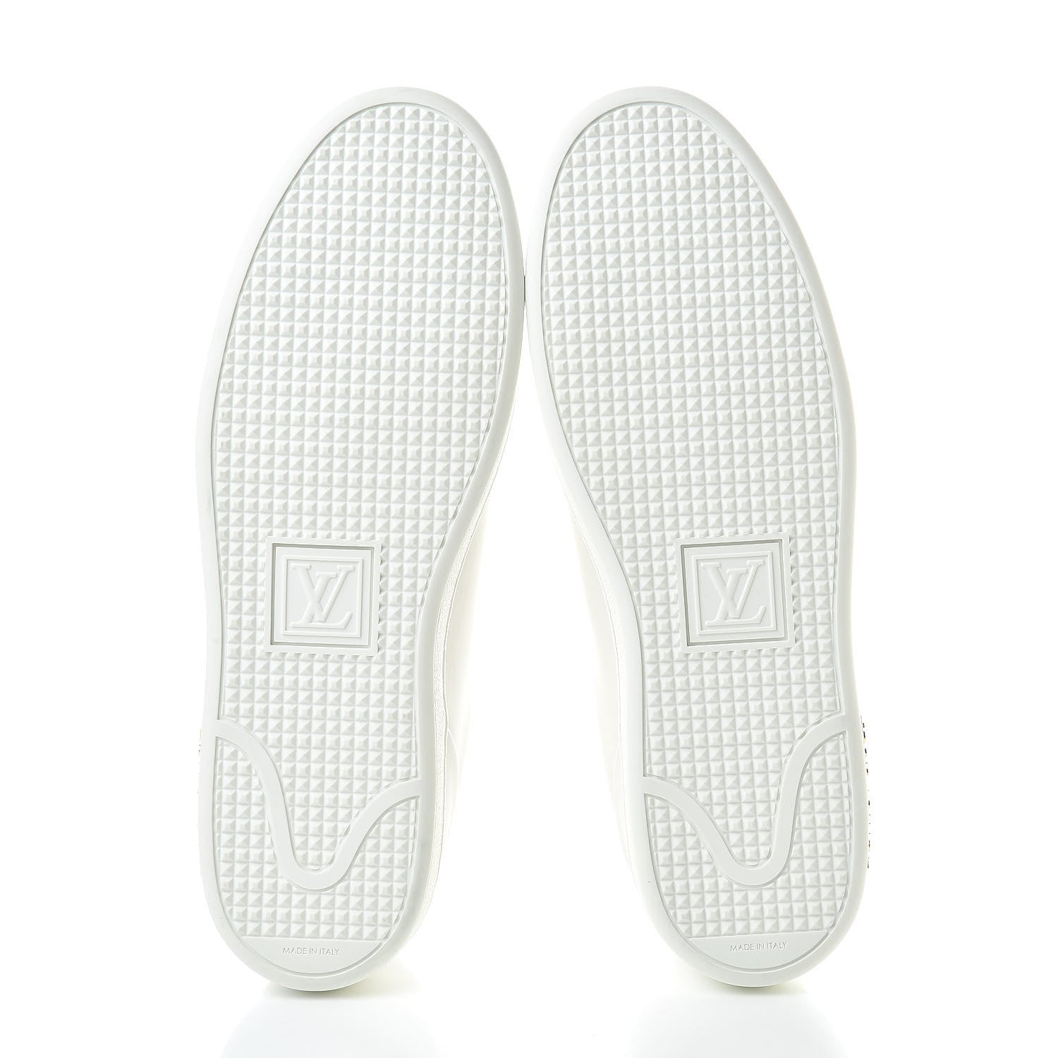 Louis Vuitton Calfskin Frontrow Sneakers 41 White 5 of 9