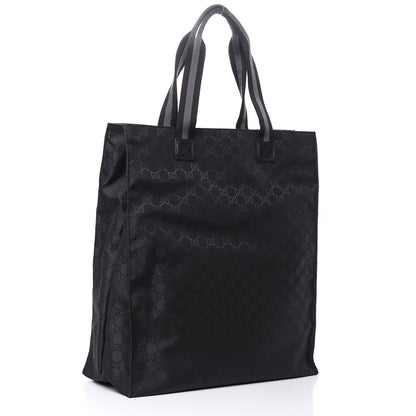 Gucci Nylon Monogram Vertical Tote Black 3 of 10