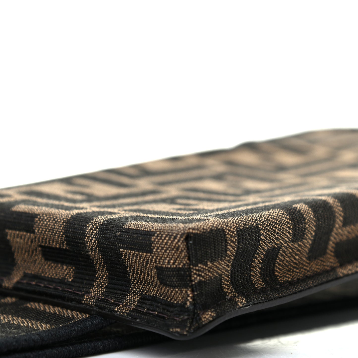 Fabric Jacquard FF 1974 Cell Pocket Strap You Tobacco Moro Black