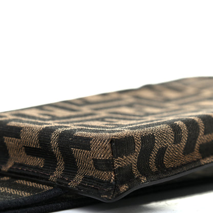 Fendi Fabric Jacquard FF 1974 Cell Pocket Strap You Tobacco Moro Black 8 of 9