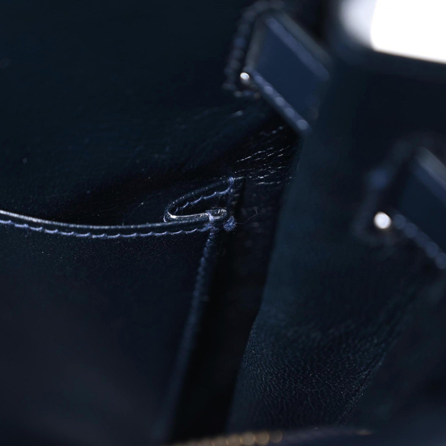 Hermes Box Kelly Retourne 32 Indigo 11 of 21
