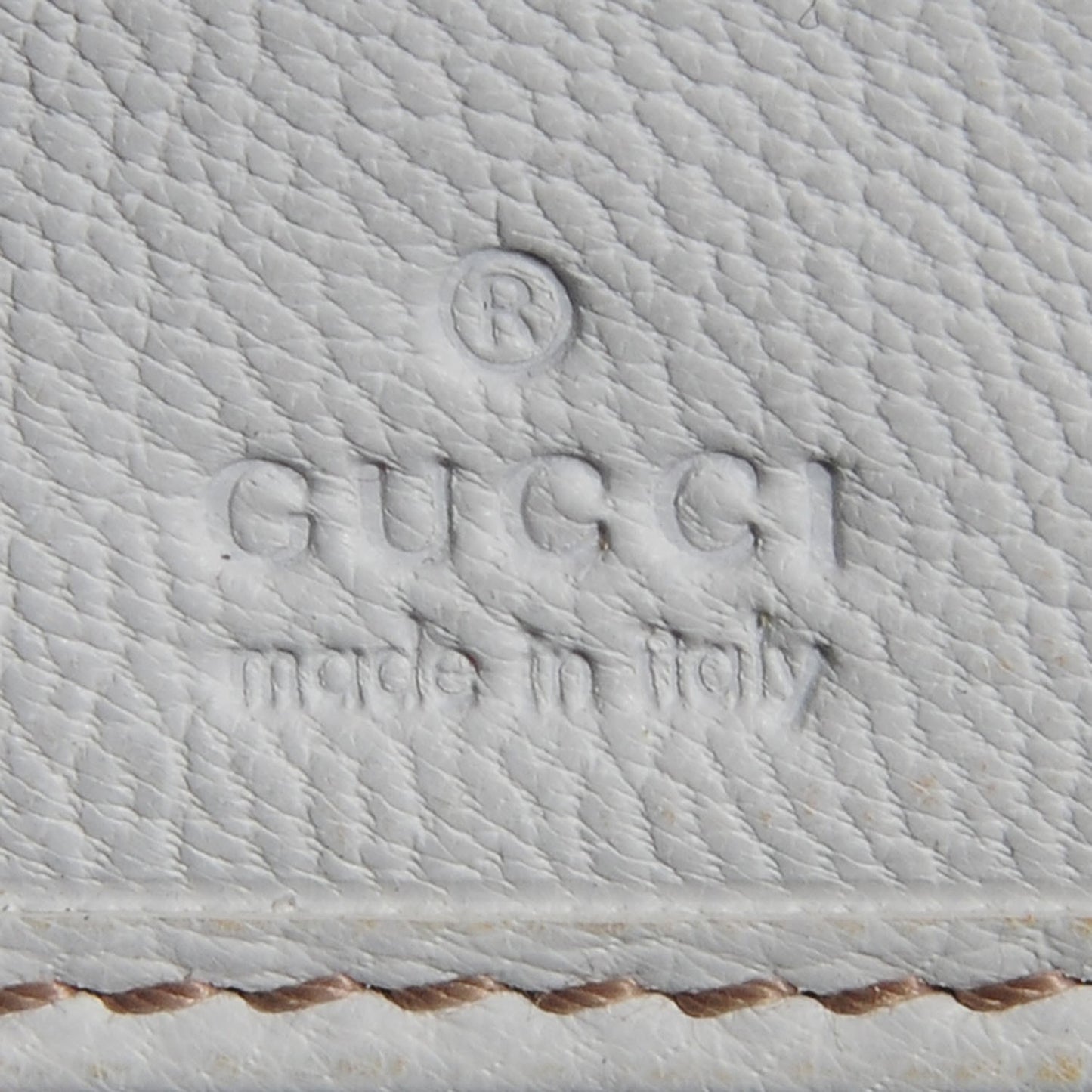 Calfskin Capri Zip Around Wallet White