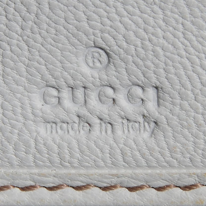 Gucci Calfskin Capri Zip Around Wallet White 7 of 8