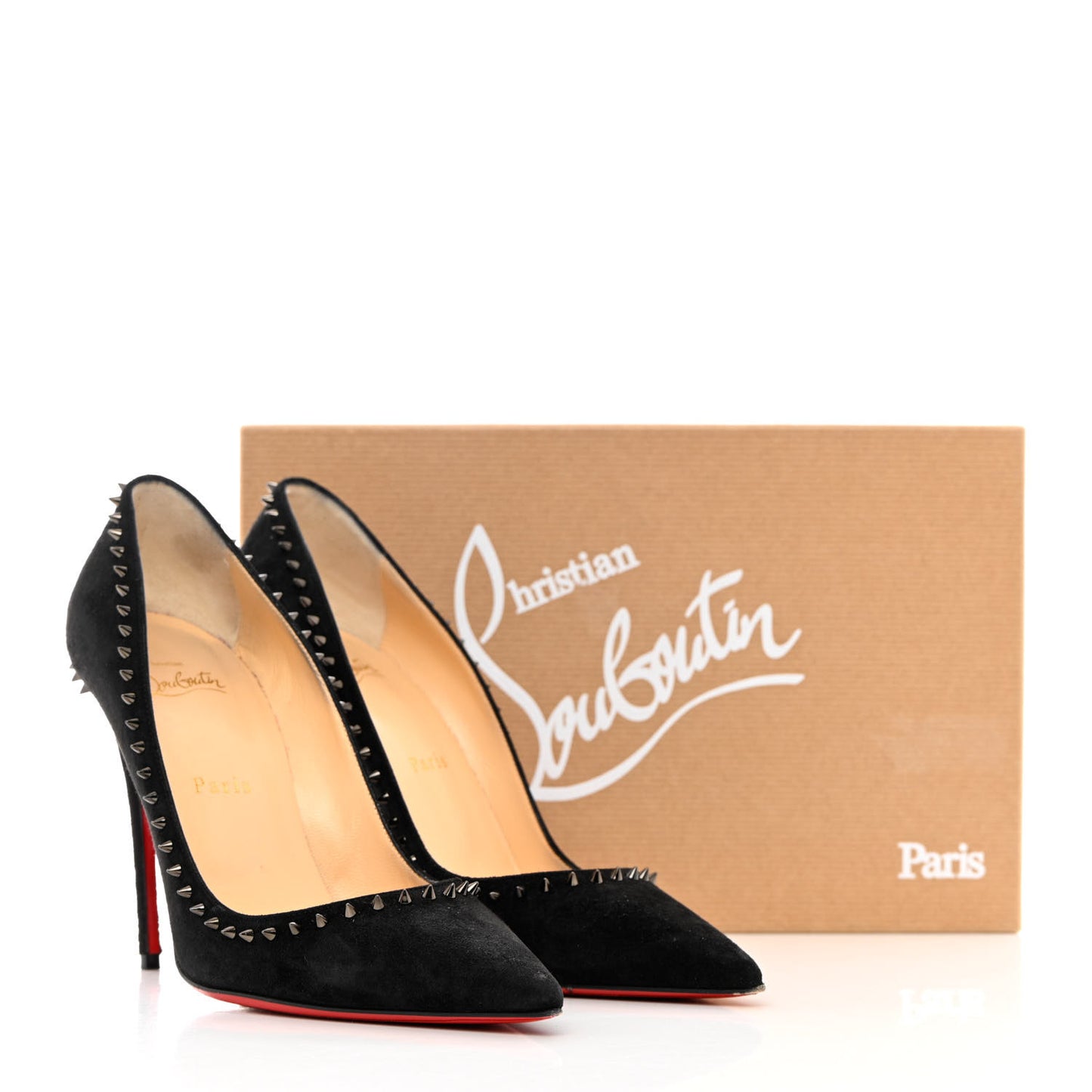 Veau Velours Anjalina 100 Pumps 39 Black