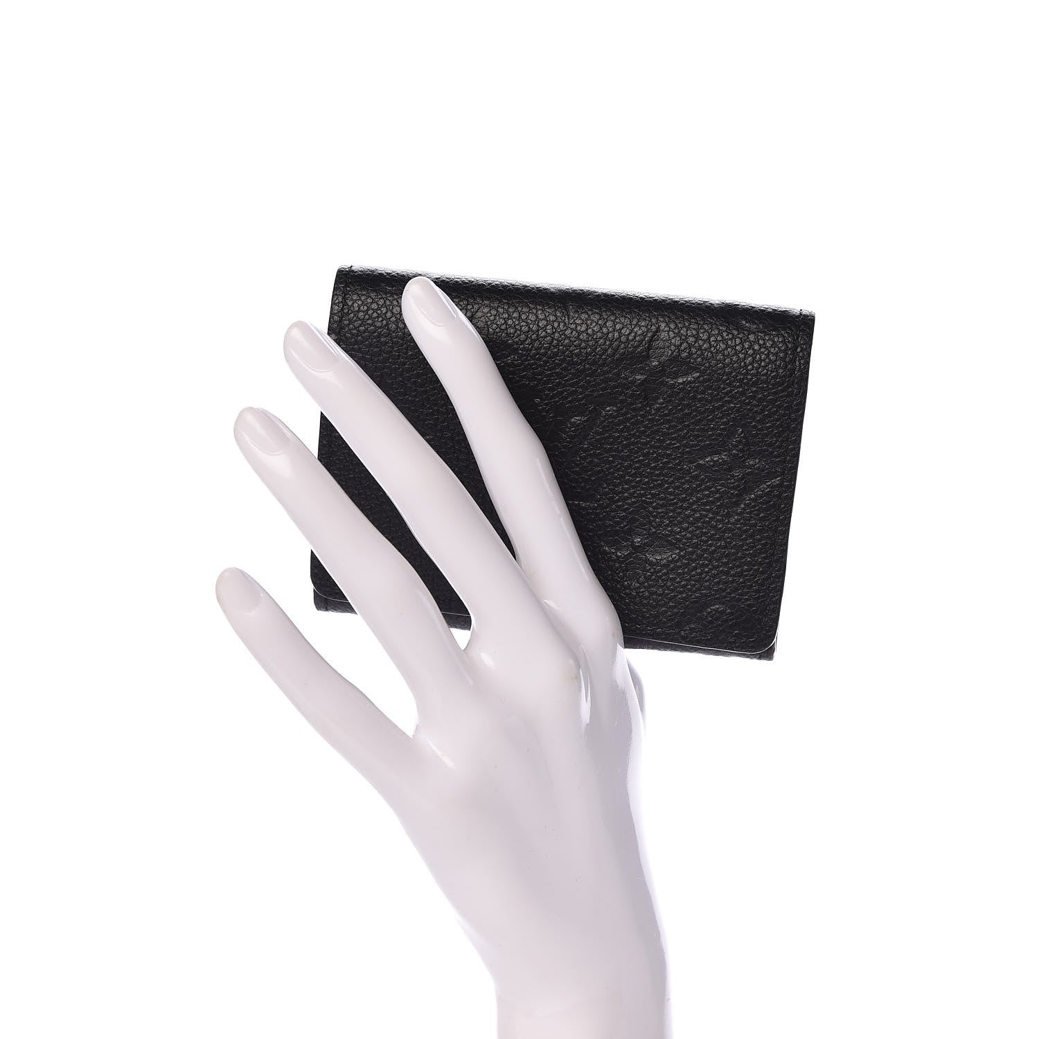 Louis Vuitton Empreinte Business Card Holder Black 2 of 7