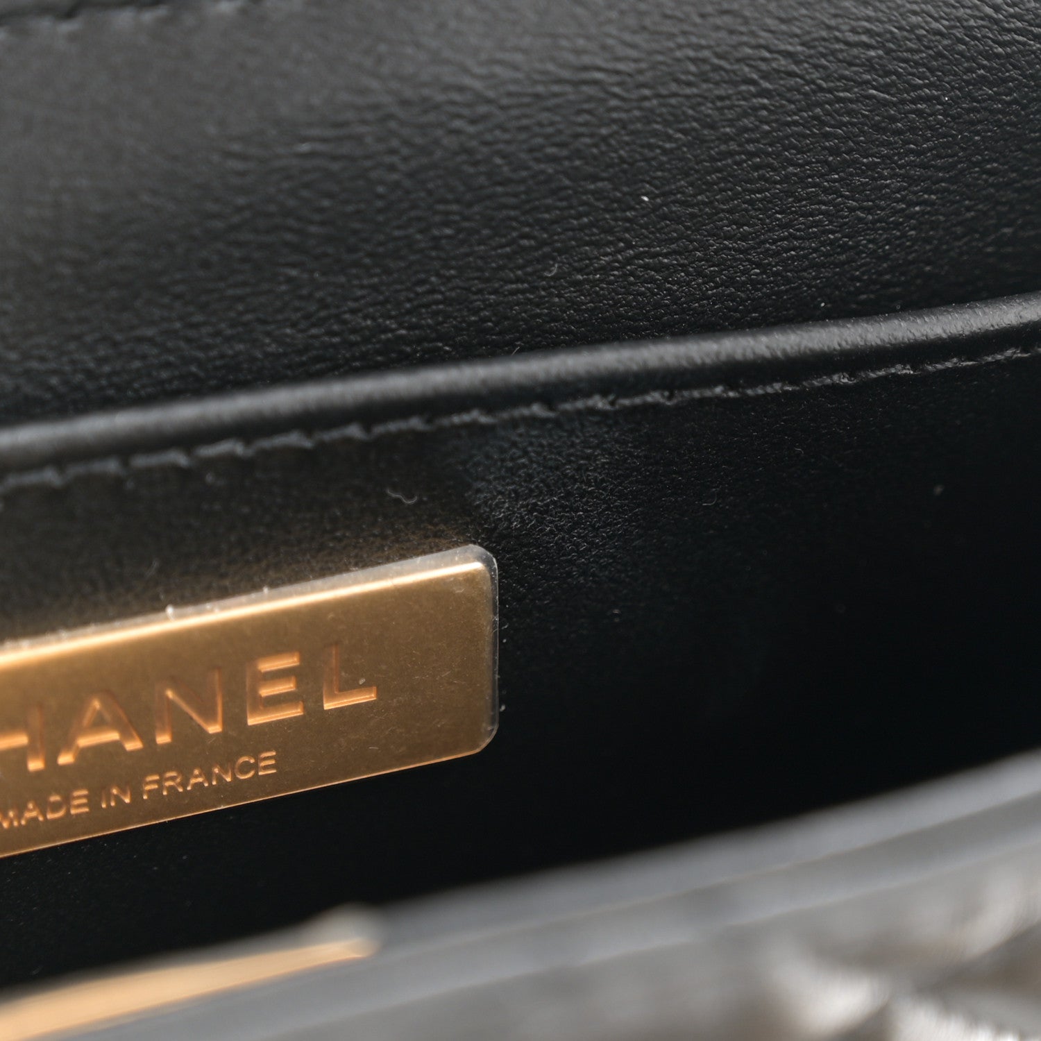 Chanel Lambskin Quilted Small Flap Top Handle Bag Black 11 of 13