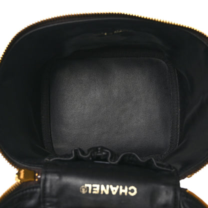 Chanel Caviar Vanity Cosmetic Case Brown 5 of 13