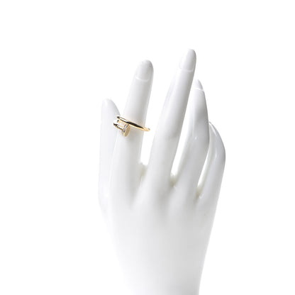 Cartier 18K Yellow Gold Diamond Juste Un Clou Ring 54 6.75 2 of 5
