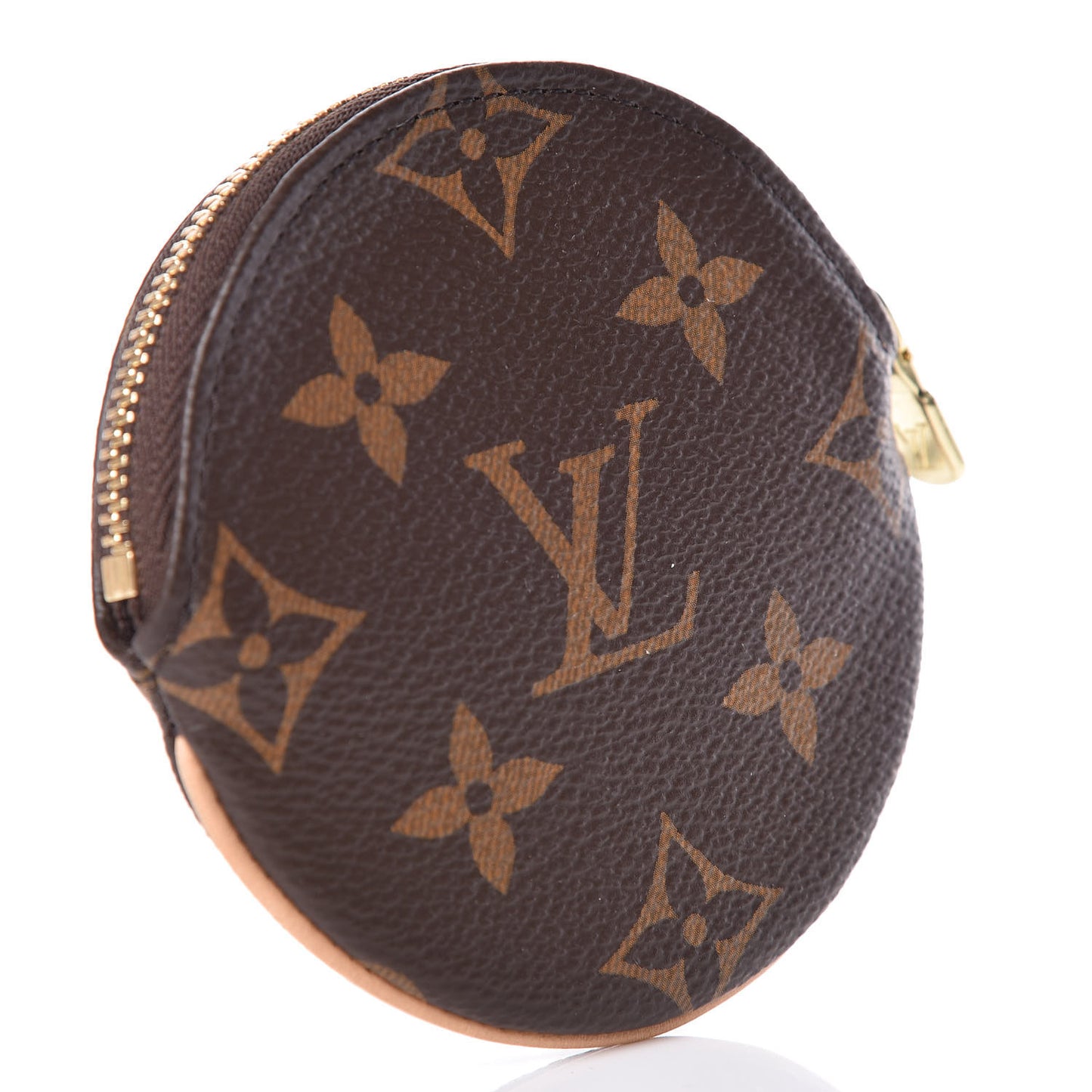 Monogram Round Coin Purse