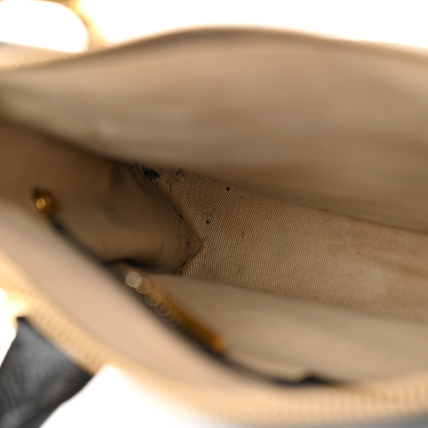 Calfskin Small Marcie Satchel Black