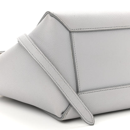 Celine Grained Calfskin Micro Belt Bag Pearl Blue 7 of 9