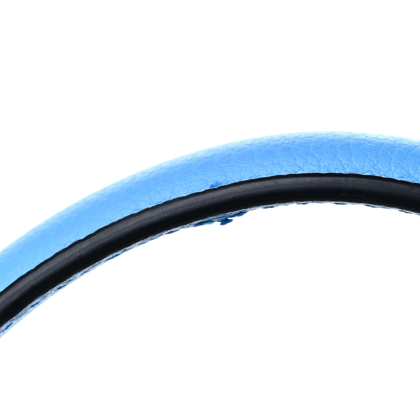 Grained Calfskin Canvas Medium La Medusa Chain Top Handle Handbag Rope Blue