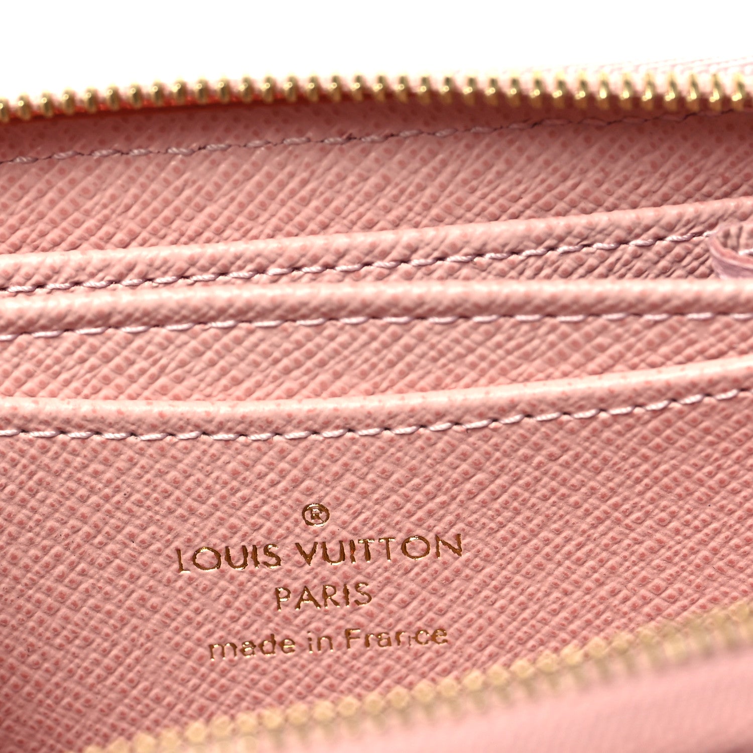 Louis Vuitton Damier Azur Zippy Coin Purse Rose Ballerine 6 of 6