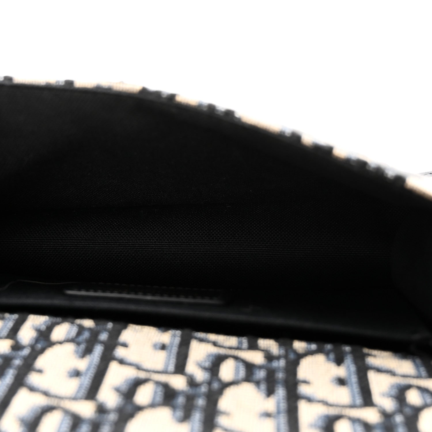 Christian Dior Oblique 30 Montaigne East West Chain Flap Bag Blue 5 of 9