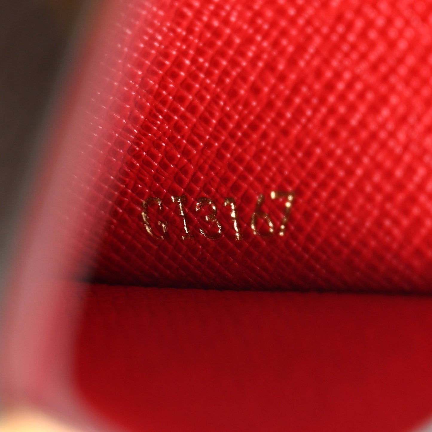Calfskin Monogram Kimono Tote Card Holder Cherry