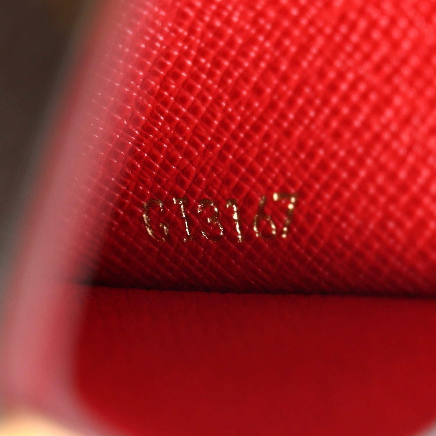 Louis Vuitton Calfskin Monogram Kimono Tote Card Holder Cherry 8 of 8