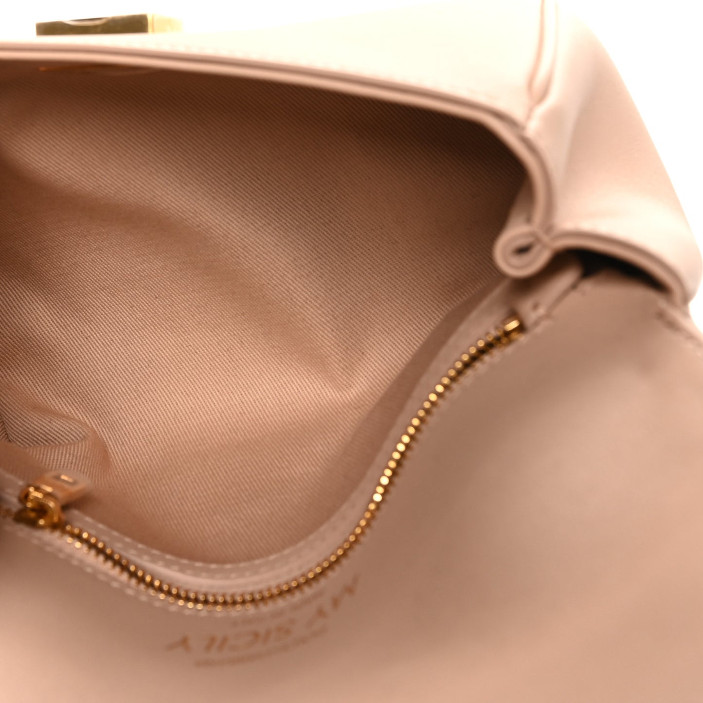 Calfskin Mini My Sicily Beige