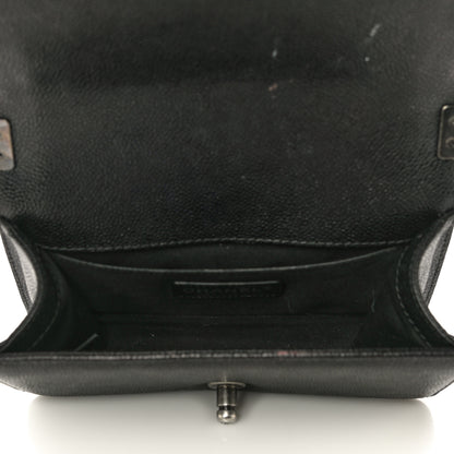 Chanel Caviar Quilted Small Boy Flap Black 5 of 17
